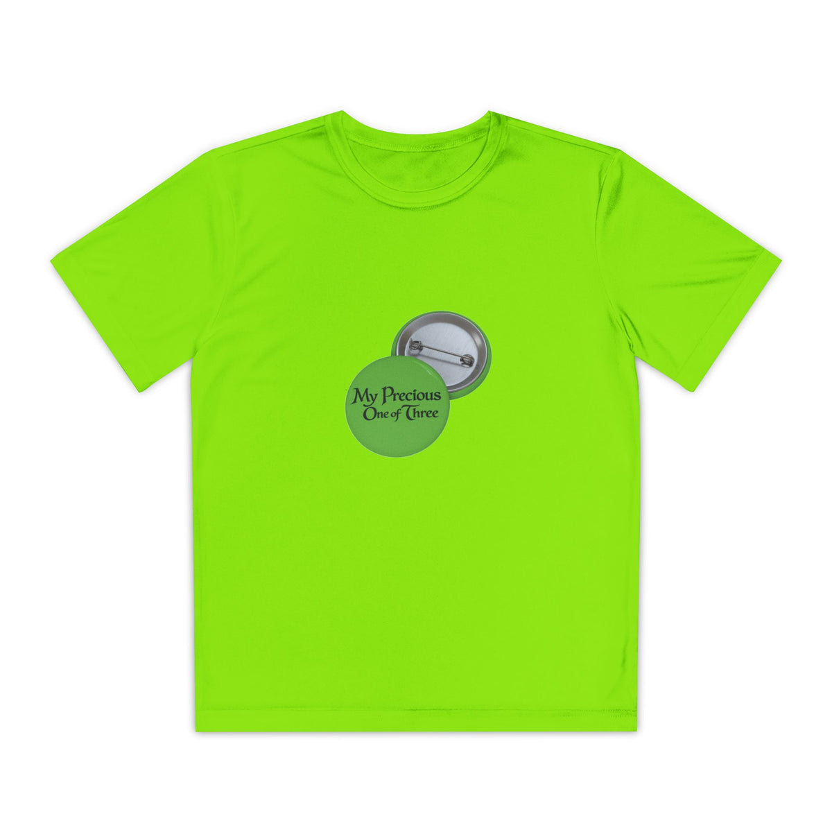 Youth Competitor Tee 'my precious one of three'