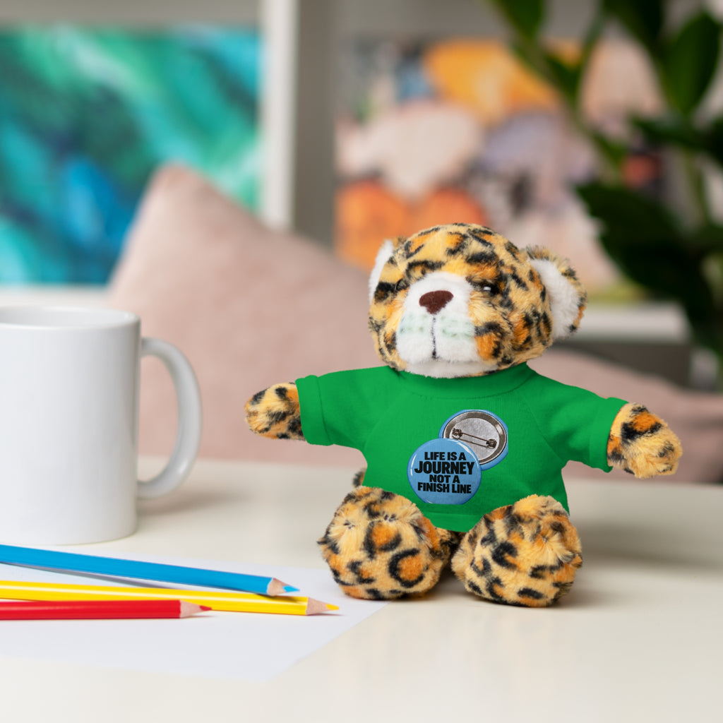 Plush Teddy Bear with Custom Tee — Cute Gift for Kids & Romantic Occasions
