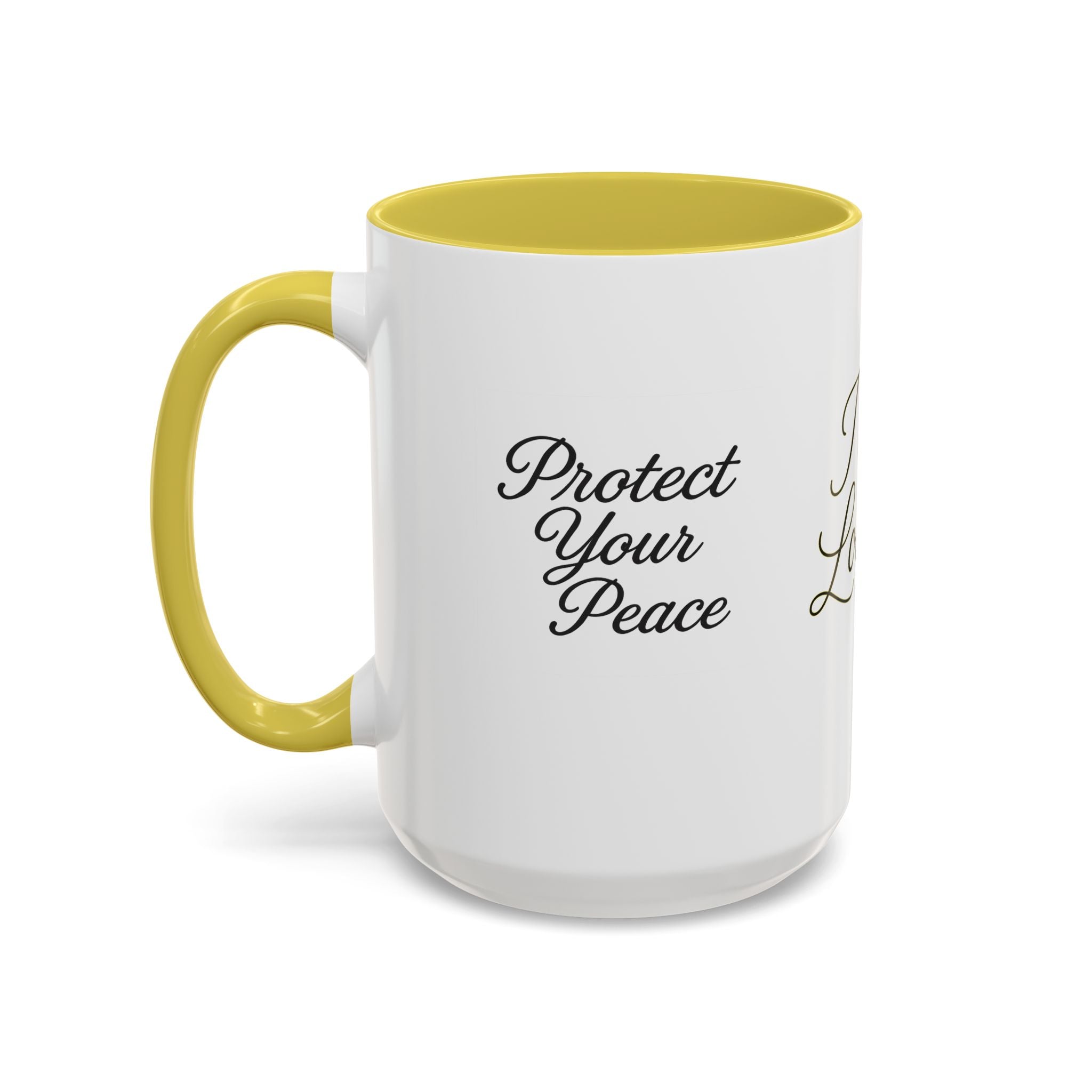 April Script Name Mug — Personalized Birthday Month Coffee Cup (11oz, 15oz)