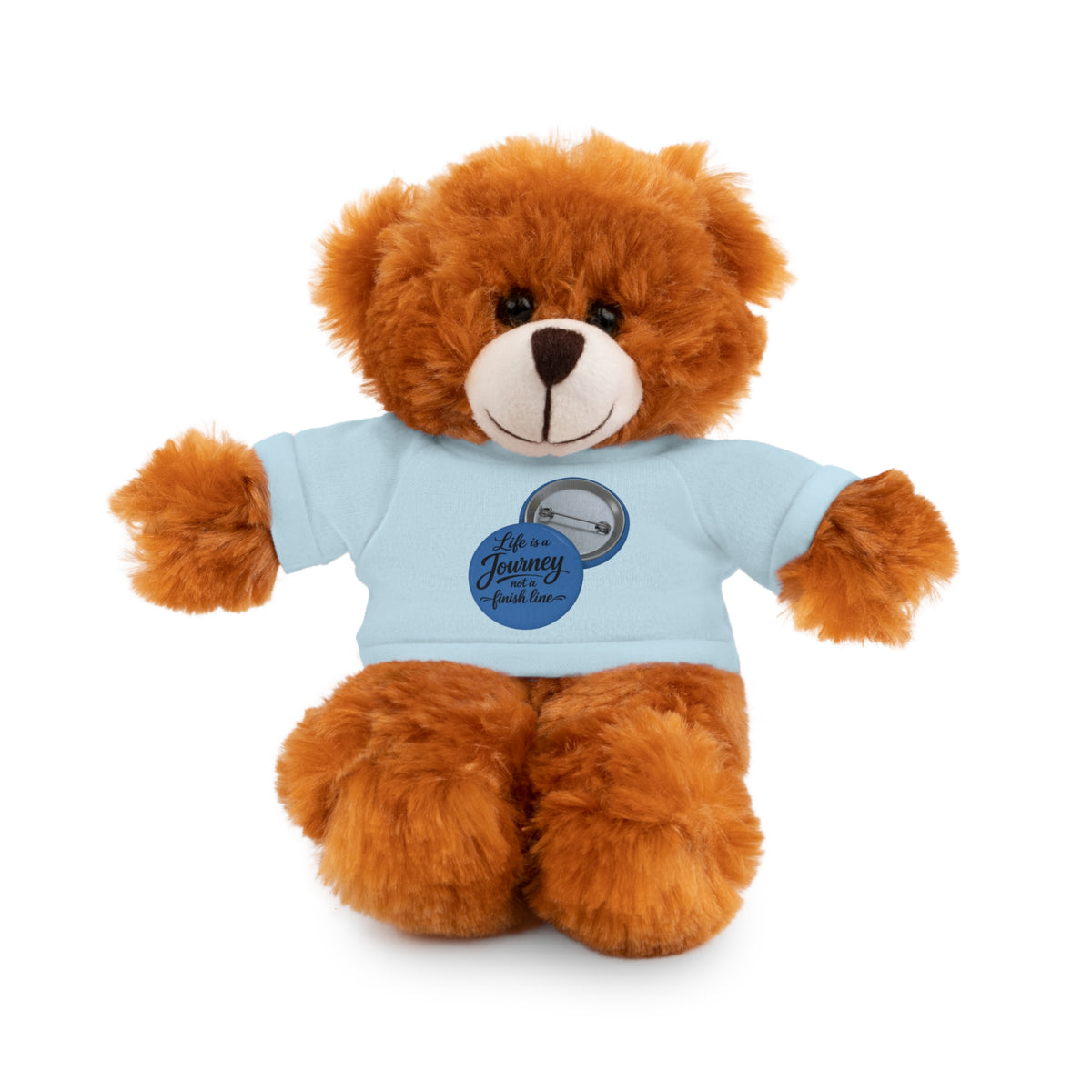 Personalized Teddy Bear with Custom Tee — Cute Plush Gift for Kids & Occasions