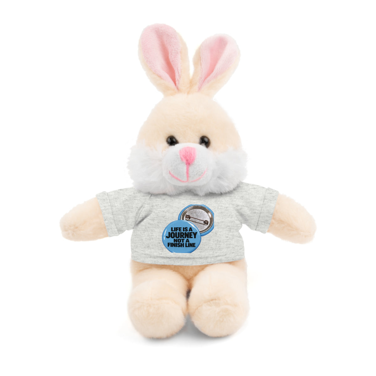 Plush Teddy Bear with Custom Tee — Cute Gift for Kids & Romantic Occasions