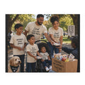 Family Volunteer Puzzle — "Feeding Our Community Together" 500-Piece Jigsaw
