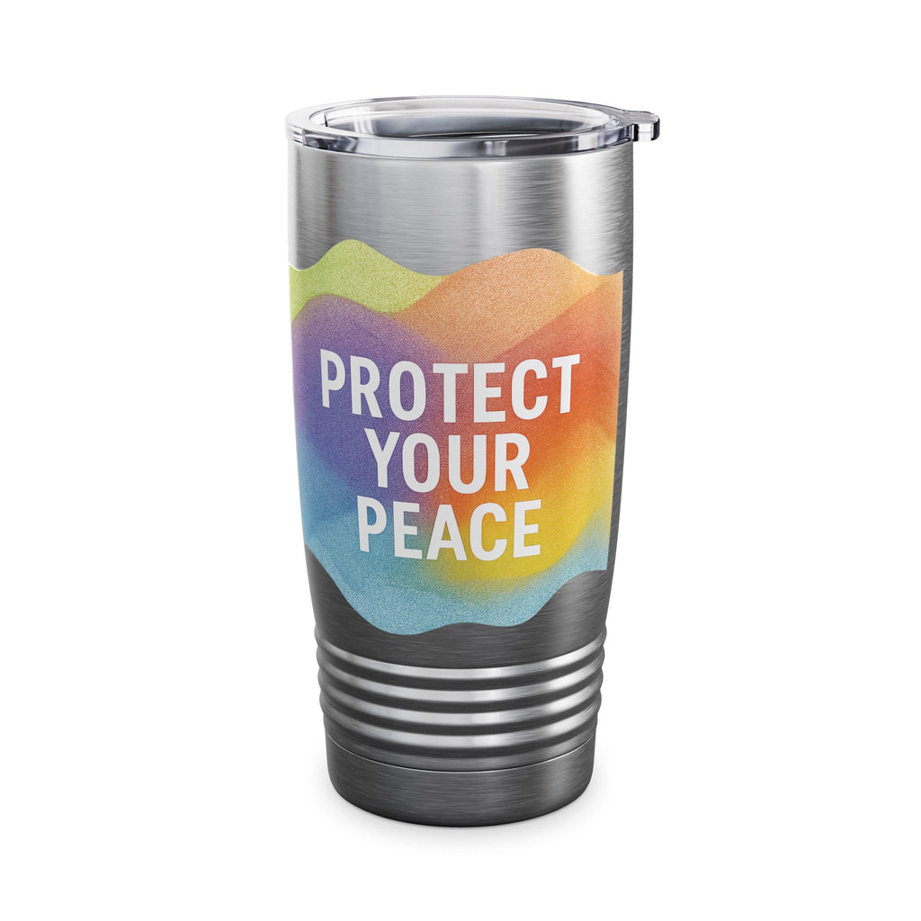 20oz Ringneck Tumbler — "The King of Glory" Crowned Stainless Travel Mug