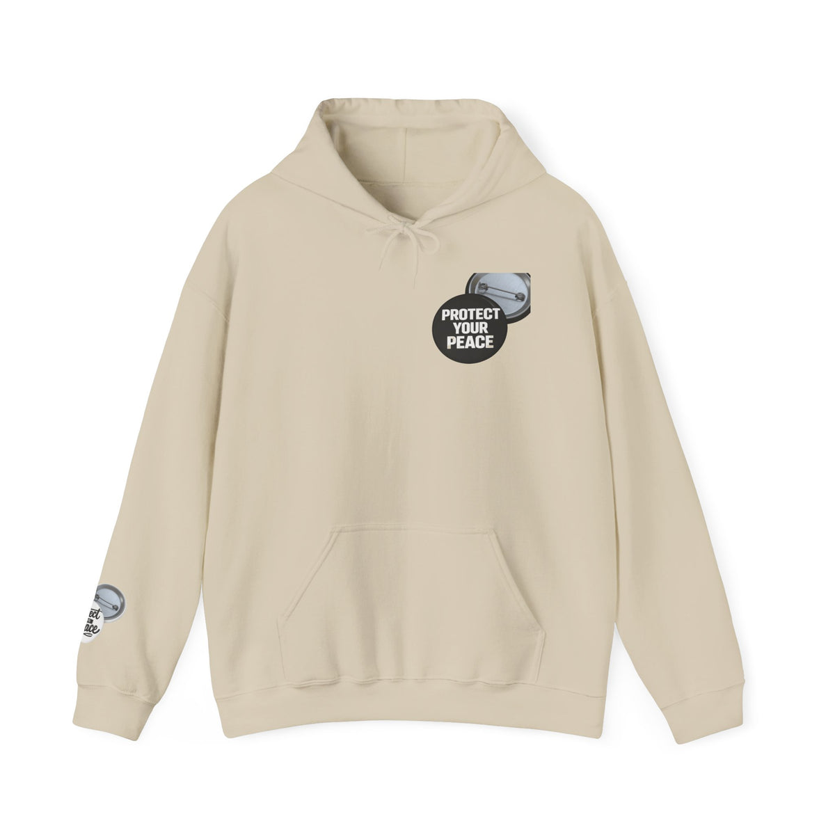 Protect your peace Graphic Hoodie and arm protect your peace graphic design.