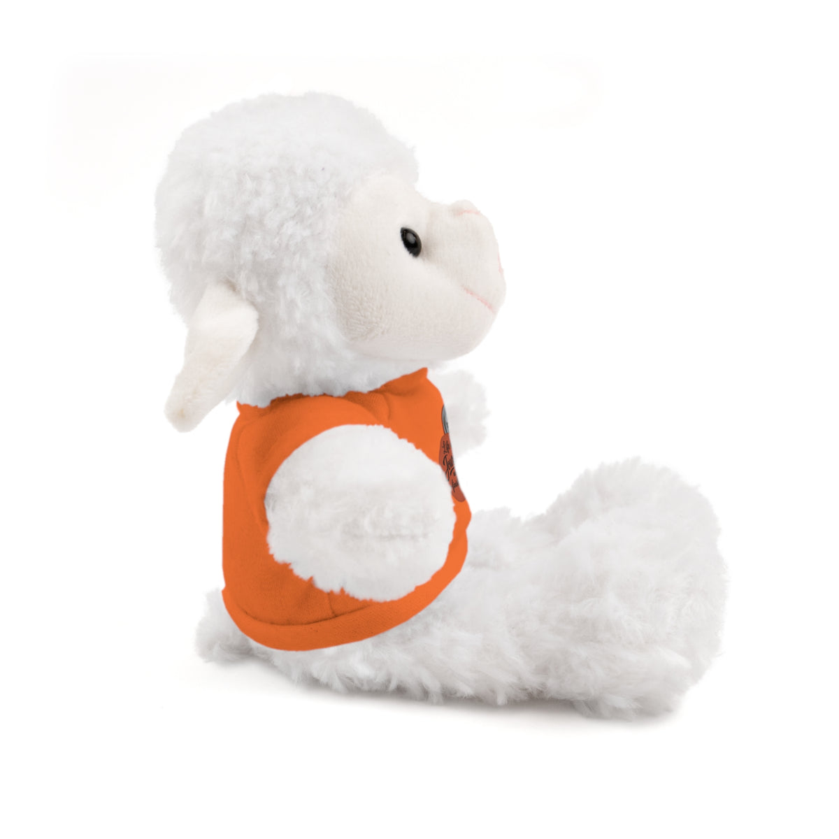 Life is a journey not a finish line. Plush Teddy Bear with Printed Tee — Cute Personalized Gift for Kids & Couples