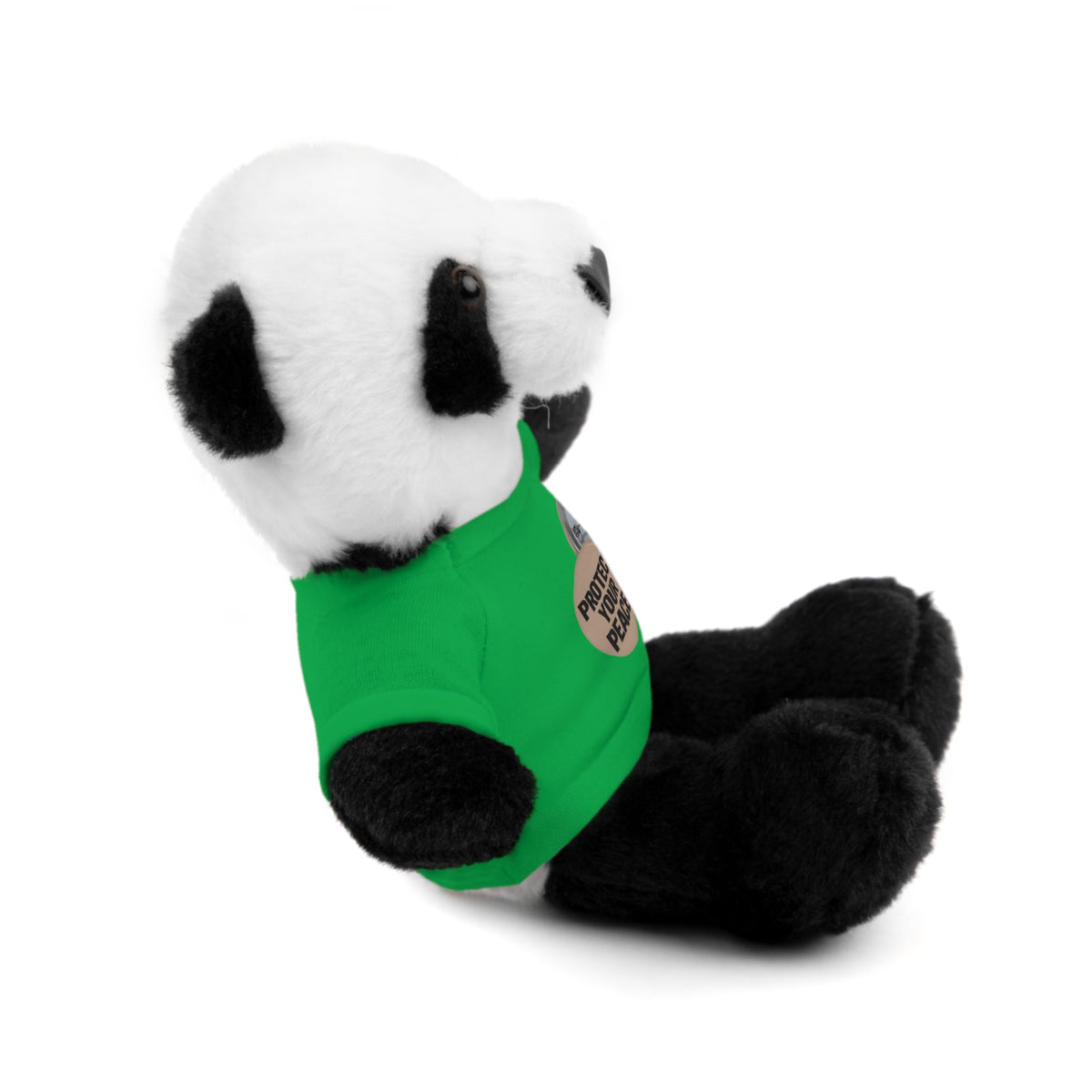 Protect Your Peace Teddy Bear — Plush Stuffed Animal with Tee
