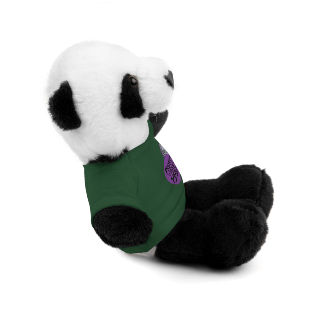 Plush Bear with 'Protect Peace' Tee