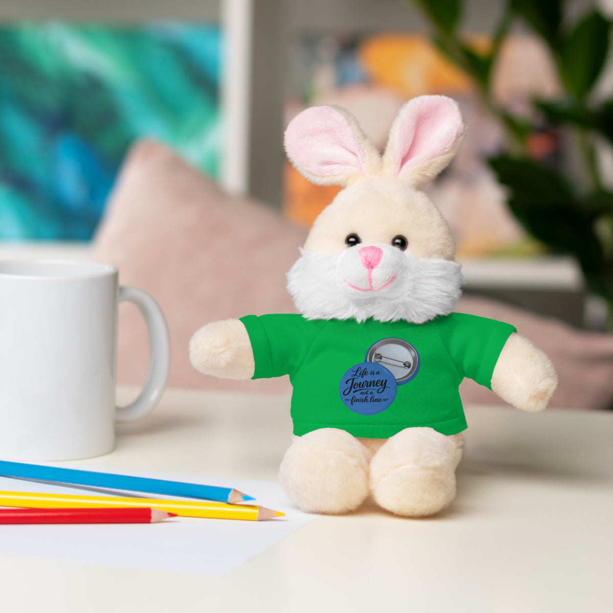 Personalized Teddy Bear with Custom Tee — Cute Plush Gift for Kids & Occasions
