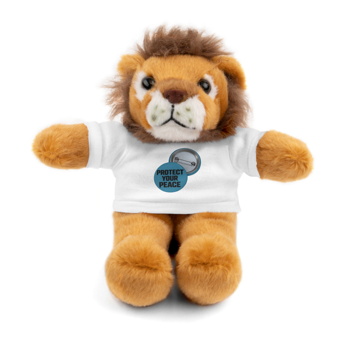 Teddy Bear — 'Protect Your Peace' Tee Plush Gift
