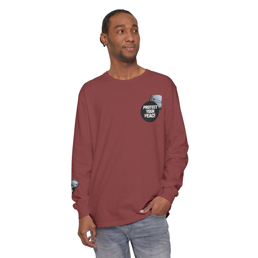 Protect Your Peace Graphic Long Sleeve T-Shirt