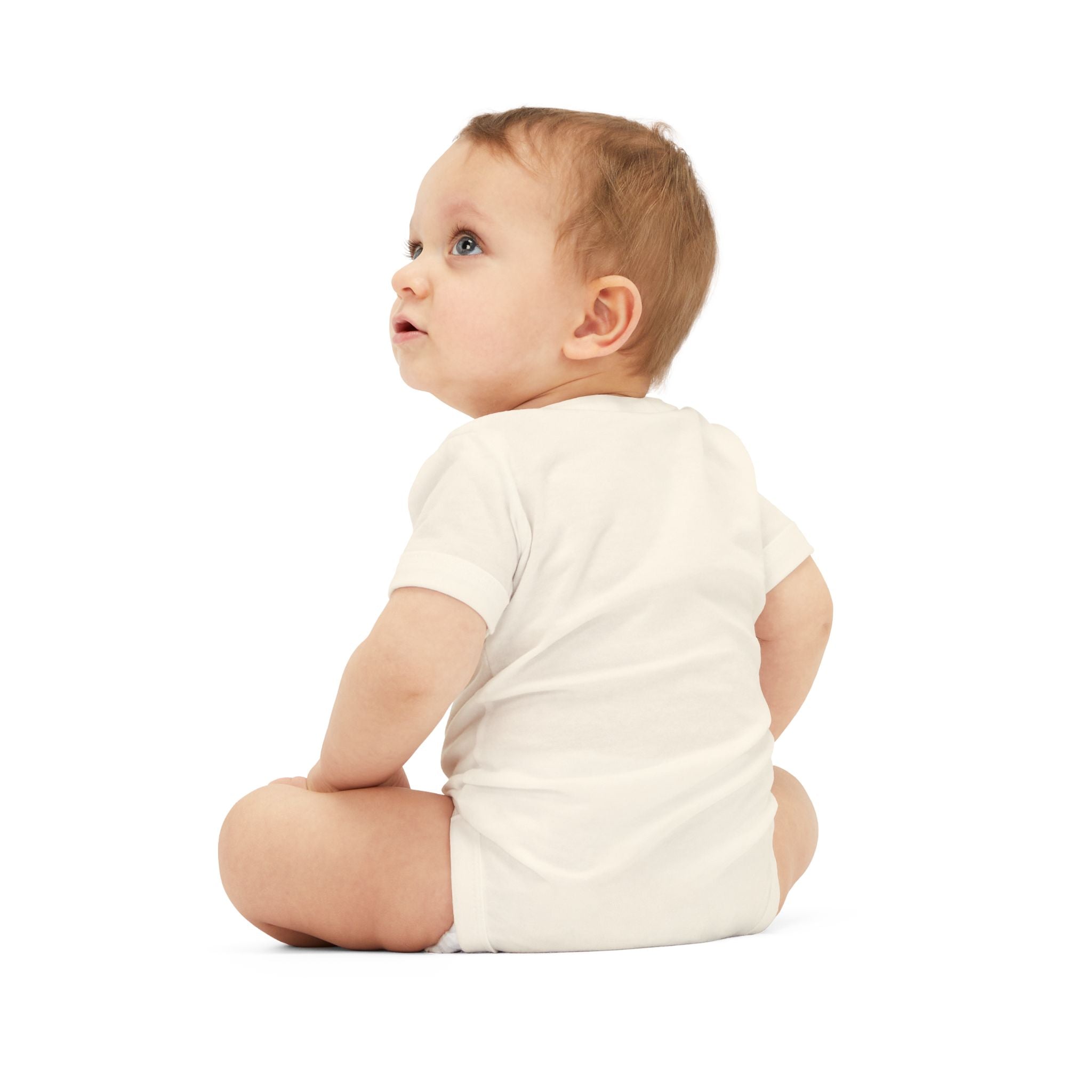 Minimal 'My Favorite' Infant Onesie – Soft White Baby Bodysuit