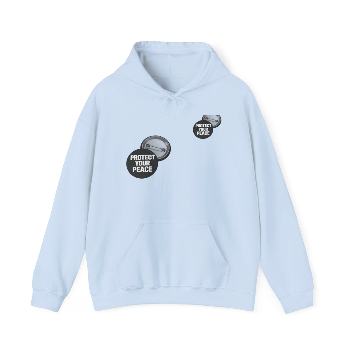 Protect Your Peace Hoodie —  Graphic design  White Pullover
