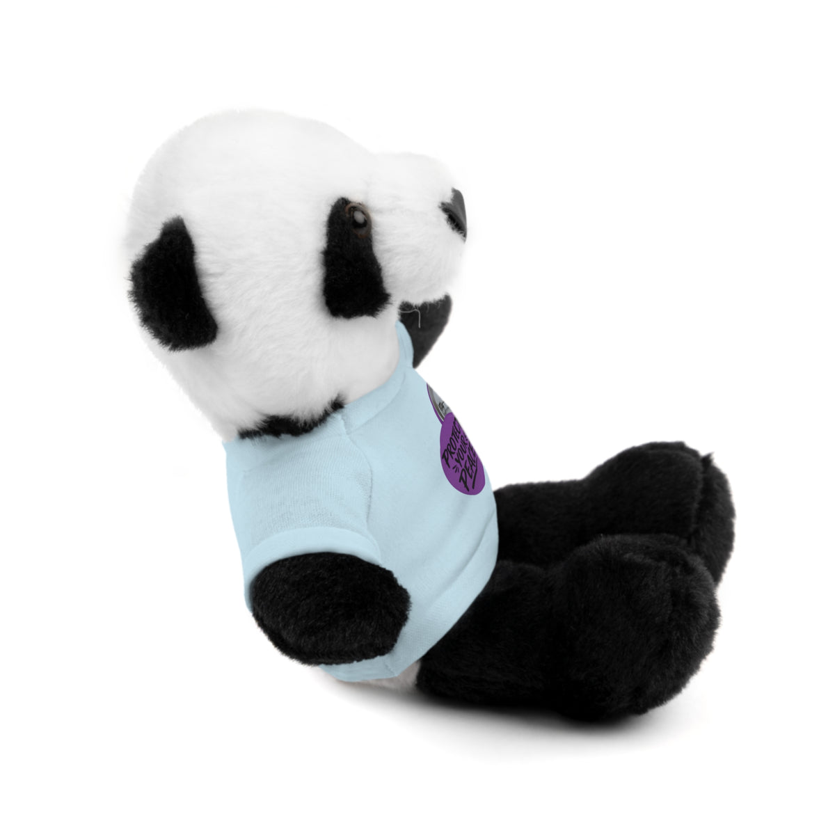 Plush Bear with 'Protect Peace' Tee