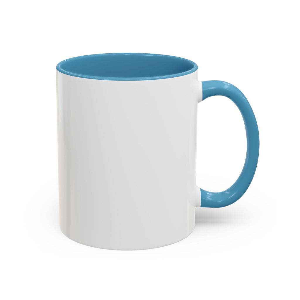 Life Is a Journey Not a Finish Line Accent Coffee Mug – Inspirational Quote Ceramic Mug (11/15oz)