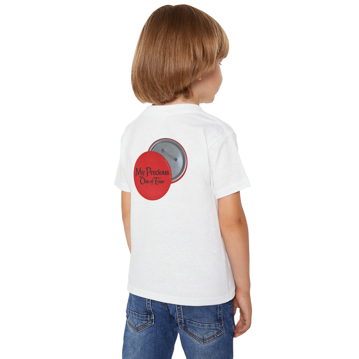 Toddler T‑Shirt — 'My Precious One of Four' Cute graphic design'