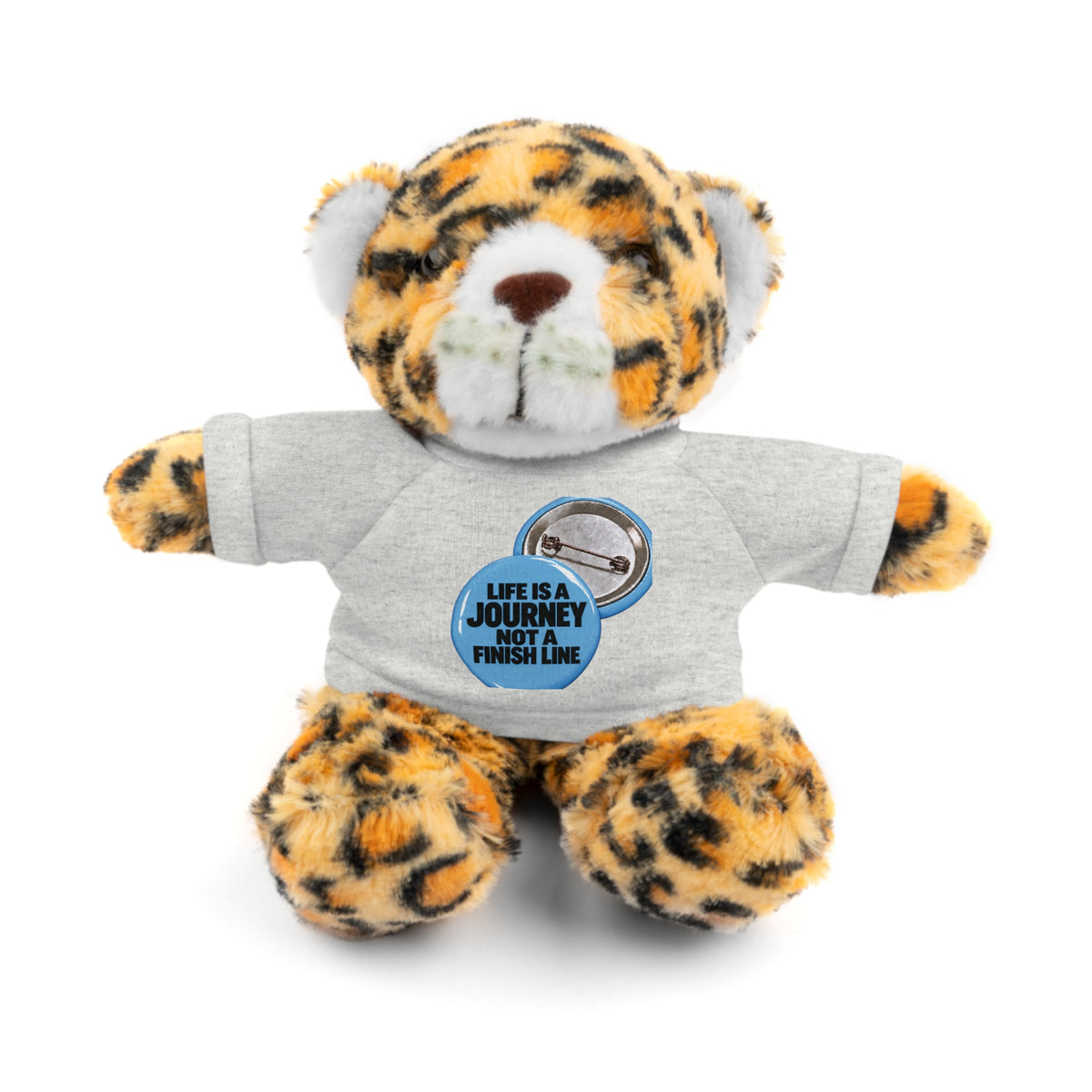 Plush Teddy Bear with Custom Tee — Cute Gift for Kids & Romantic Occasions