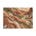 Scenic Earth Tones Puzzle — Abstract River Landscape (96/252/500/1000 pcs)
