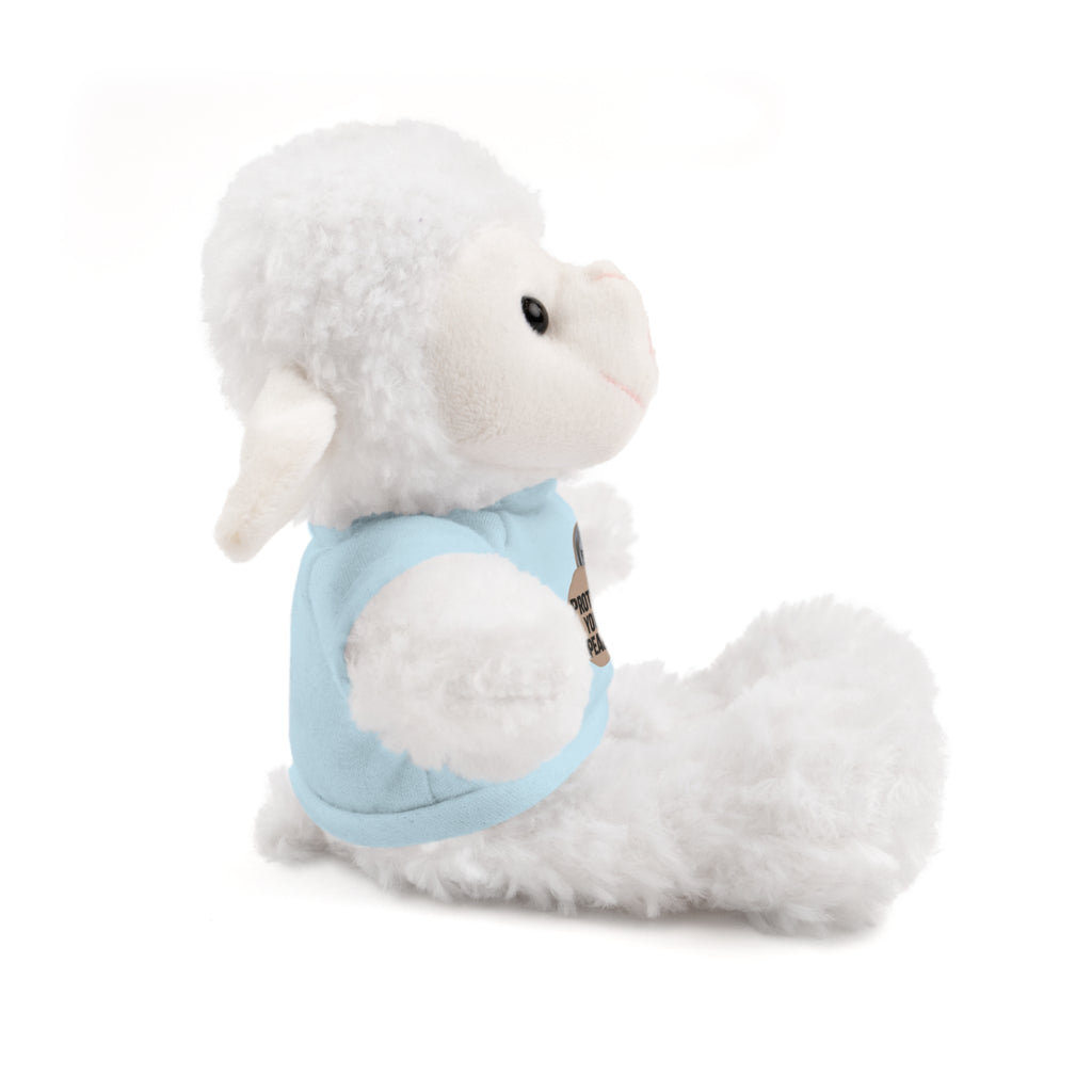 Protect Your Peace Teddy Bear — Plush Stuffed Animal with Tee
