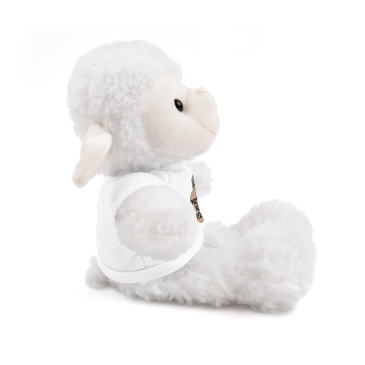 Protect Your Peace Teddy Bear — Plush Stuffed Animal with Tee