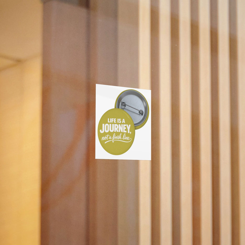 Inspirational 'Life Is A Journey, Not A Finish Line' Sticker