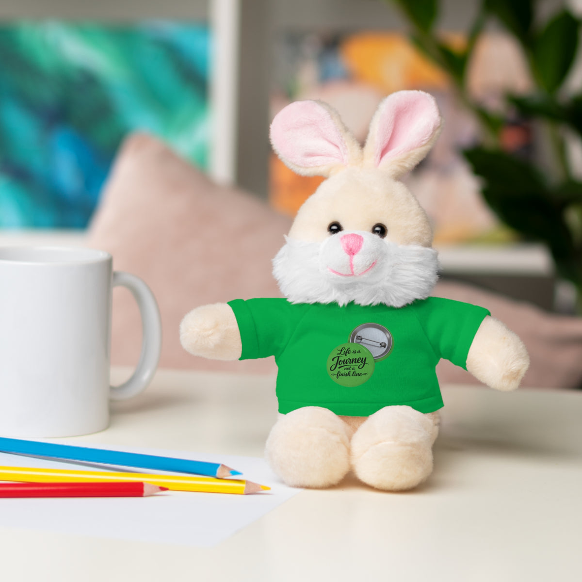 Custom T-Shirt Teddy Bear — Personalized Plush with Tee (Great for Gifts & Keepsakes)