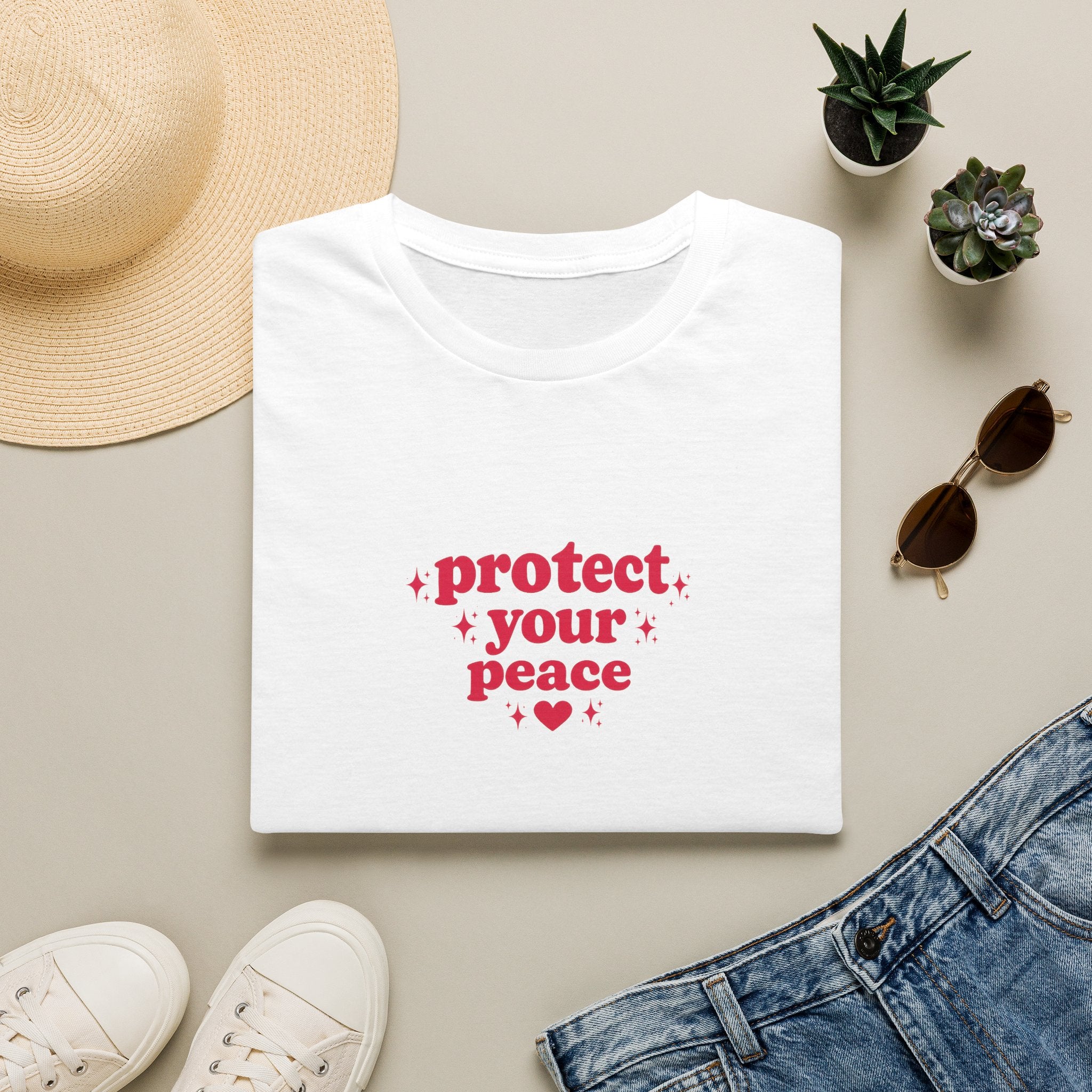 Protect Your Peace T-Shirt — Self-Care Graphic Tee