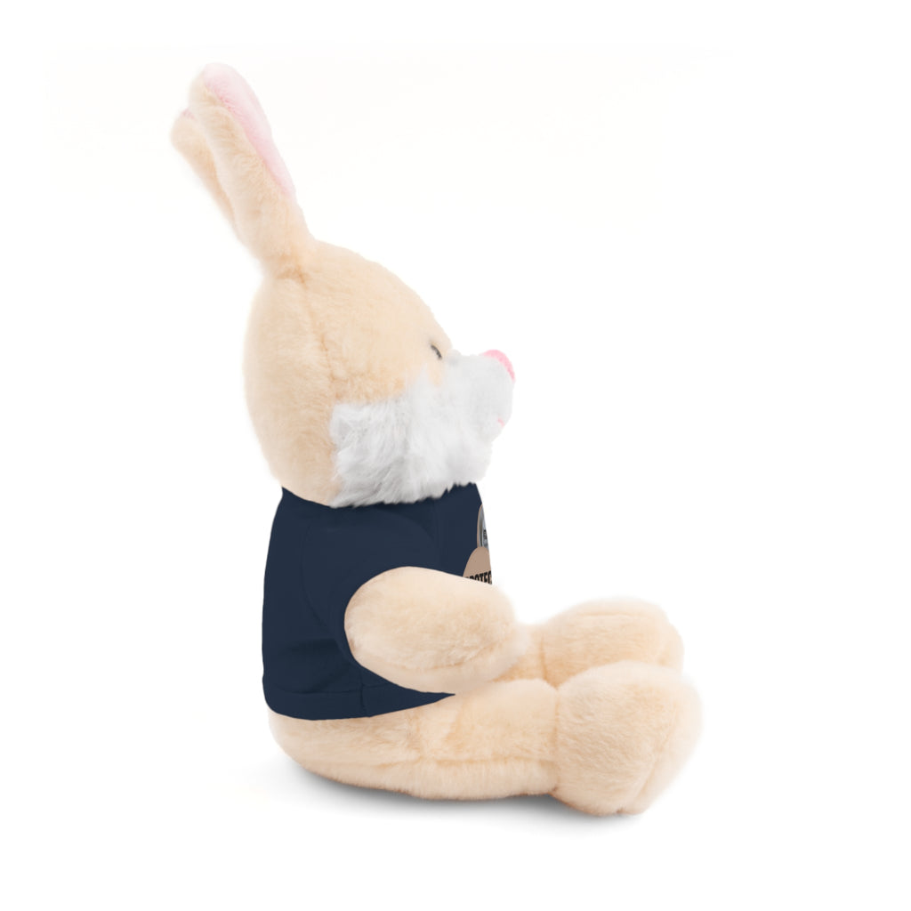 Protect Your Peace Teddy Bear — Plush Stuffed Animal with Tee