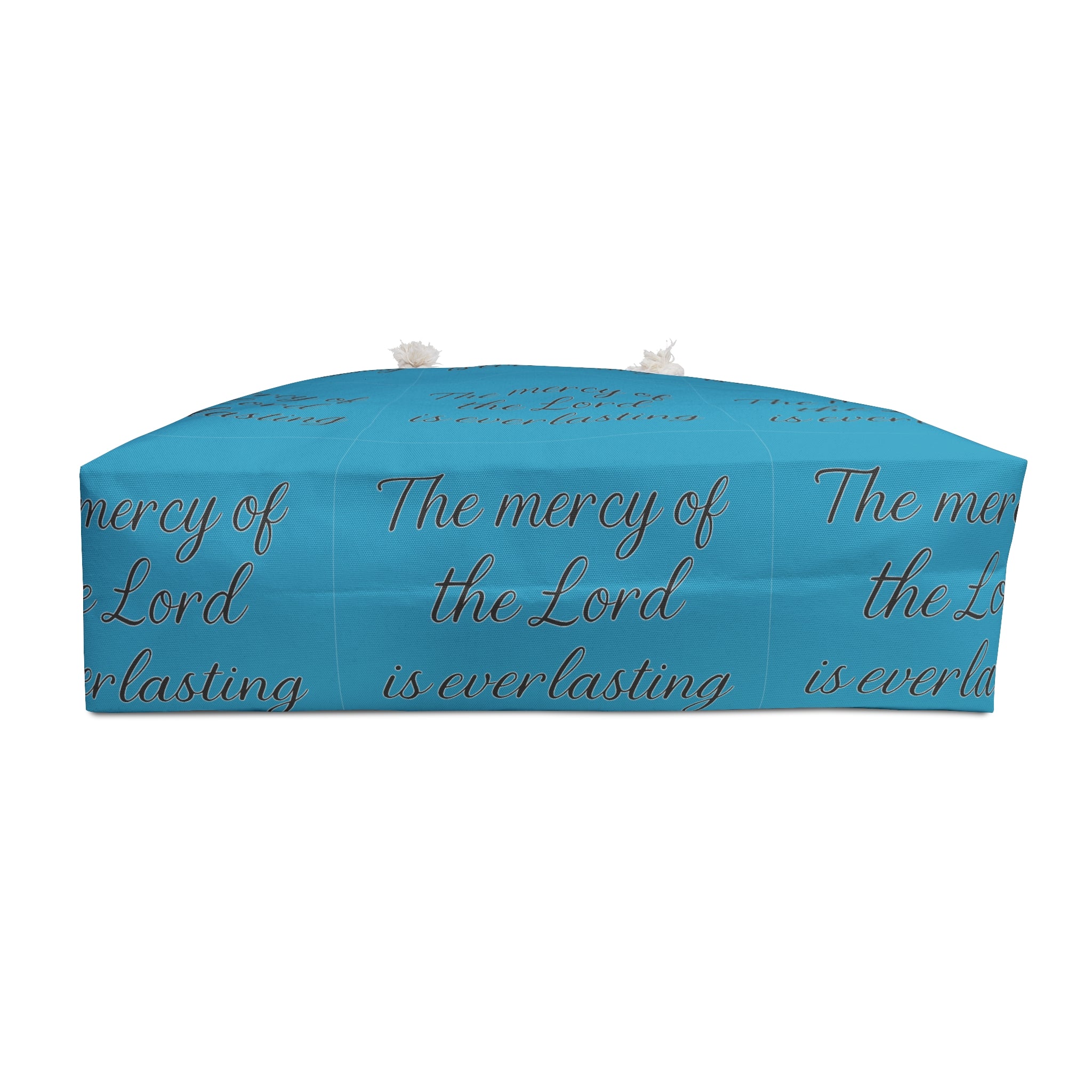 Faithful Weekender Bag – "The mercy of the Lord is everlasting" Travel Tote