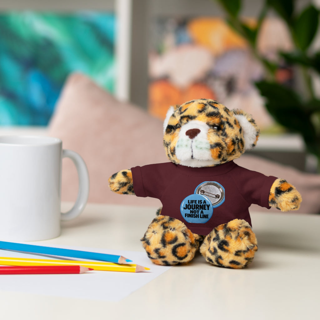 Plush Teddy Bear with Custom Tee — Cute Gift for Kids & Romantic Occasions