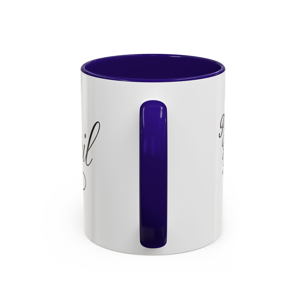 April Script Name Mug — Personalized Birthday Month Coffee Cup (11oz, 15oz)