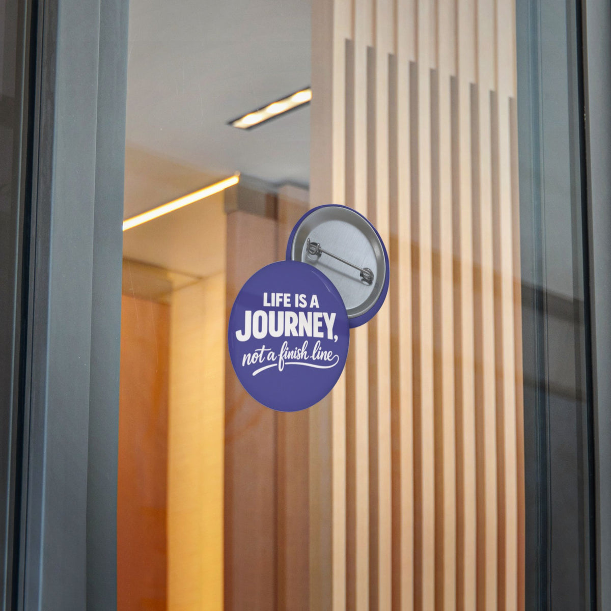 Sticker — “Life Is A Journey, Not A Finish Line” Inspirational Vinyl Decal