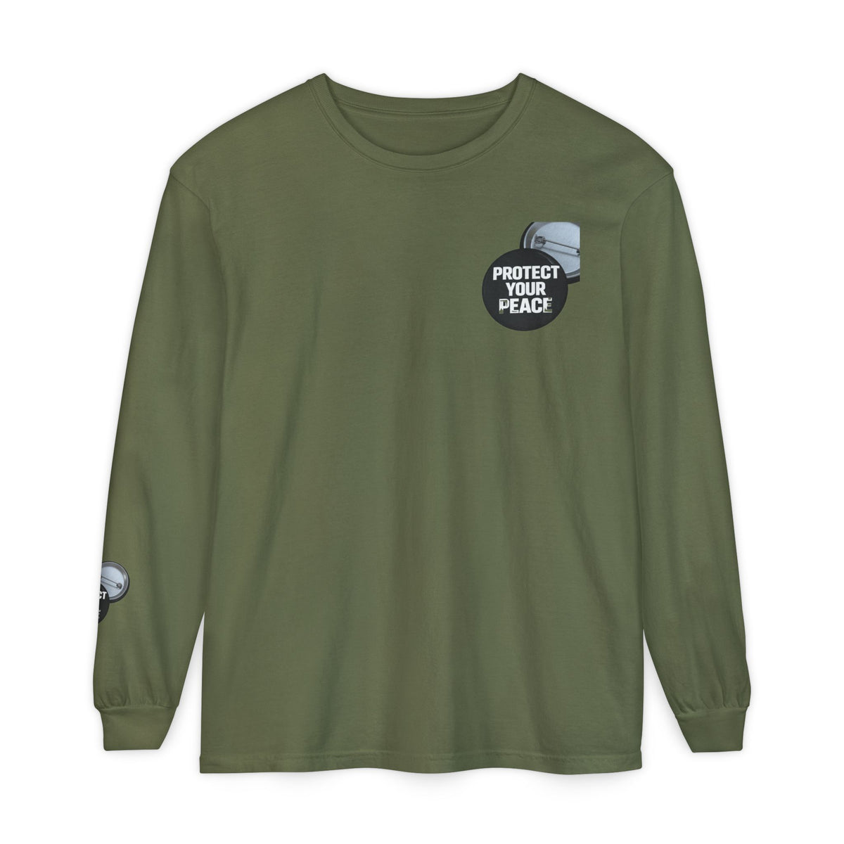 Protect Your Peace Graphic Long Sleeve T-Shirt