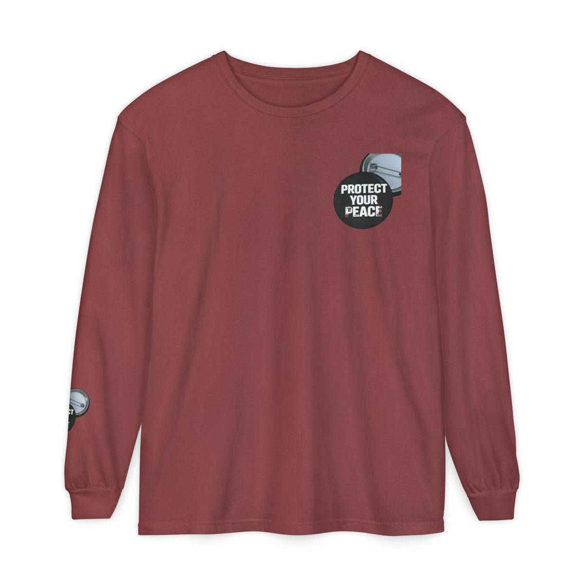 Protect Your Peace Graphic Long Sleeve T-Shirt