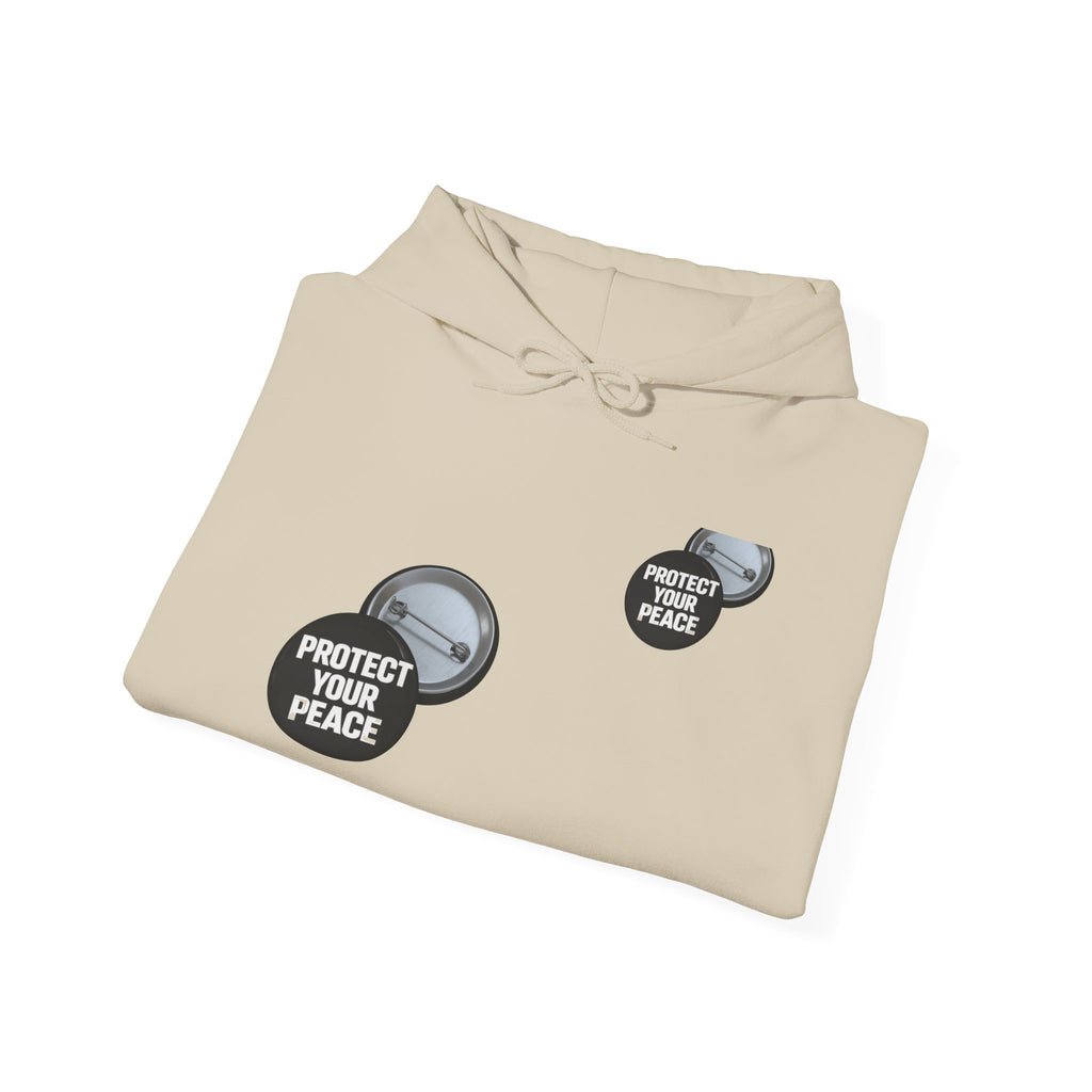 Protect Your Peace Hoodie —  Graphic design  White Pullover