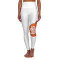 Life’s a Journey High-Waisted Yoga Leggings — Motivational  graphic AOP Fitness Tights