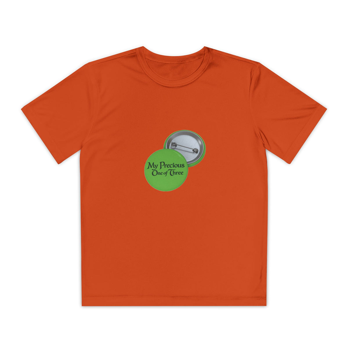 Youth Competitor Tee 'my precious one of three'