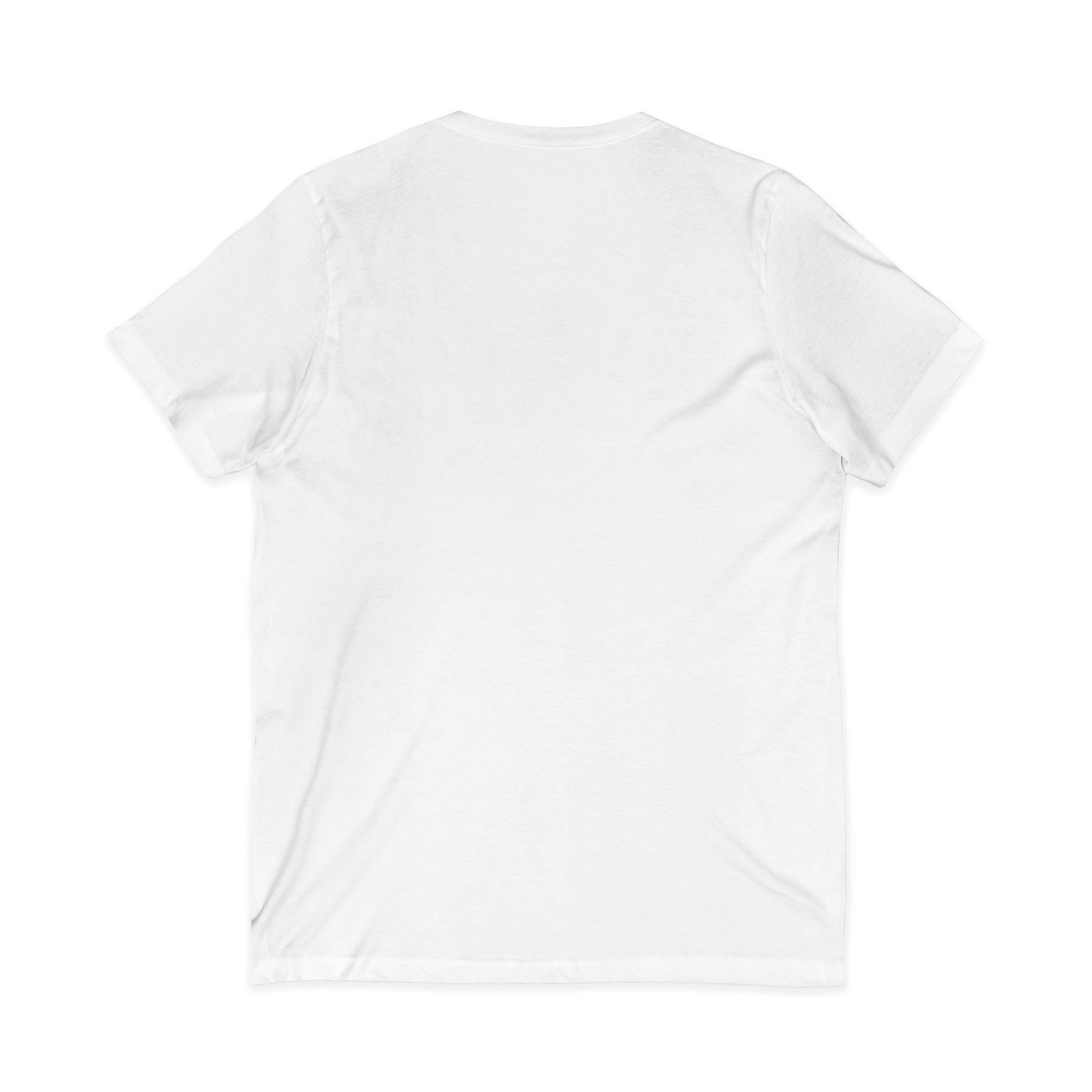 Protect Your Peace V-Neck Tee — Minimalist Self-Care Message Shirt