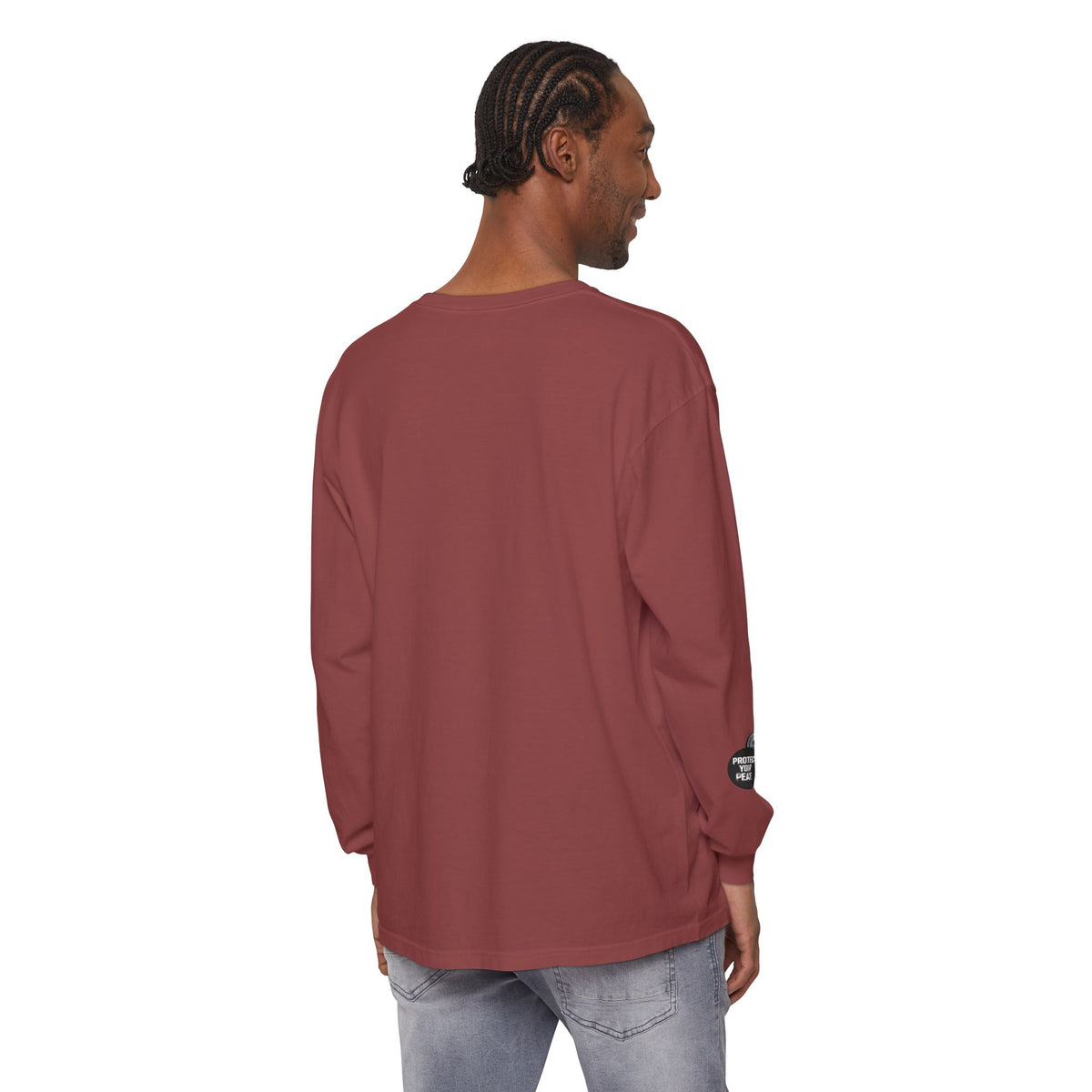 Protect Your Peace Graphic Long Sleeve T-Shirt