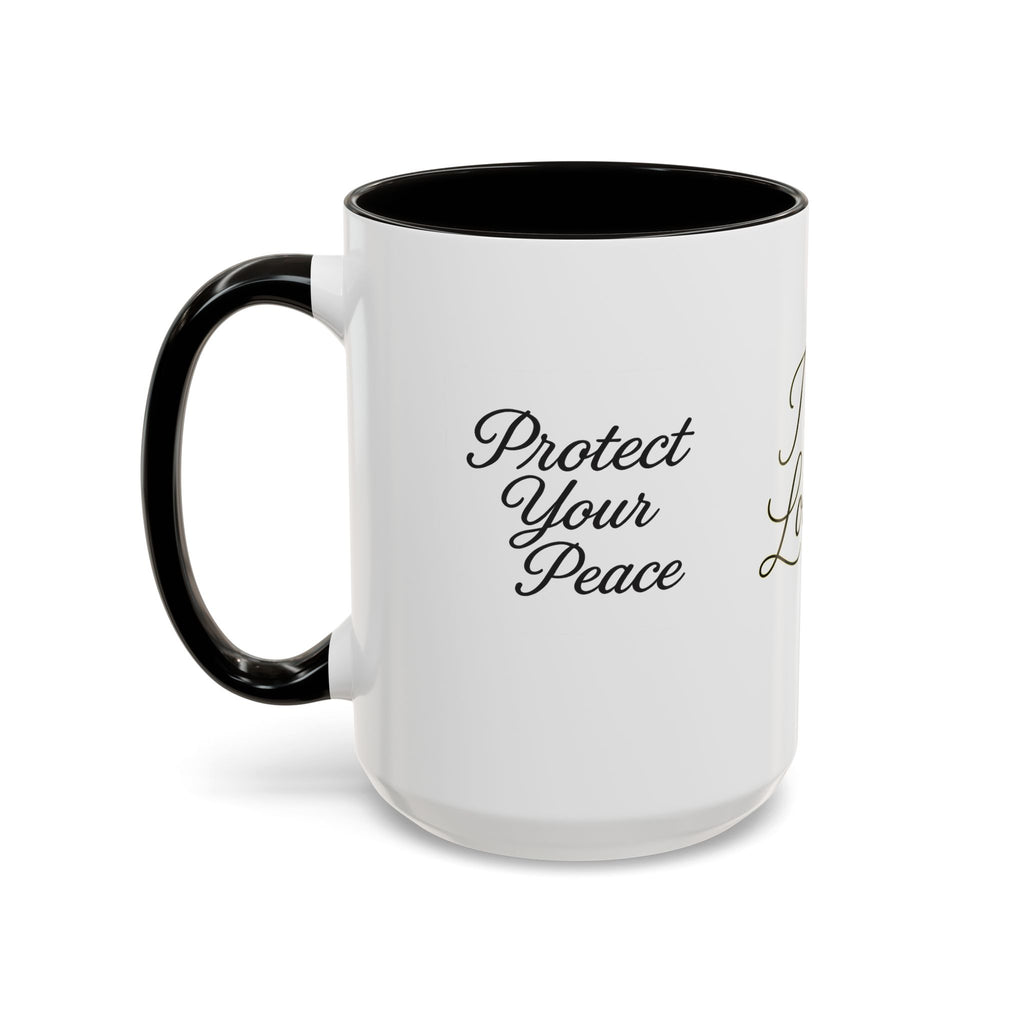 April Script Name Mug — Personalized Birthday Month Coffee Cup (11oz, 15oz)
