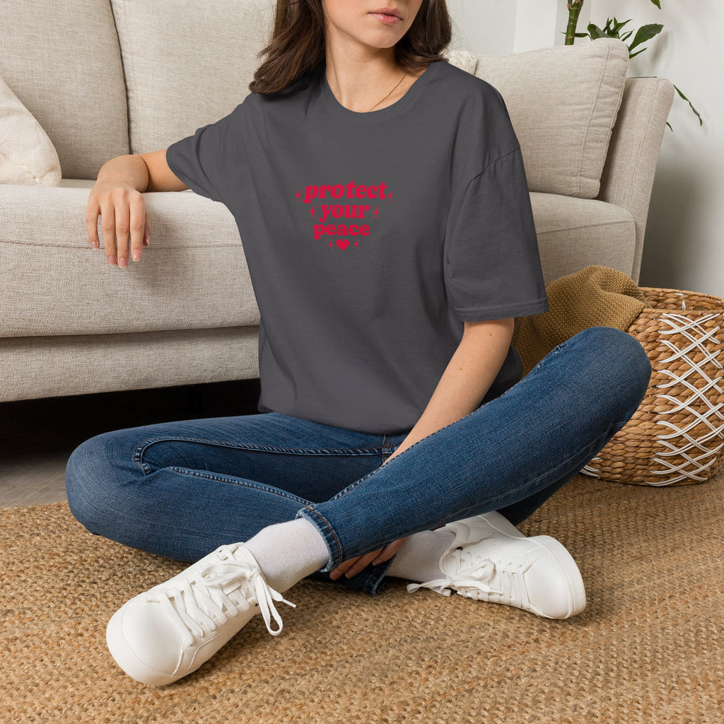 Protect Your Peace T-Shirt — Self-Care Graphic Tee