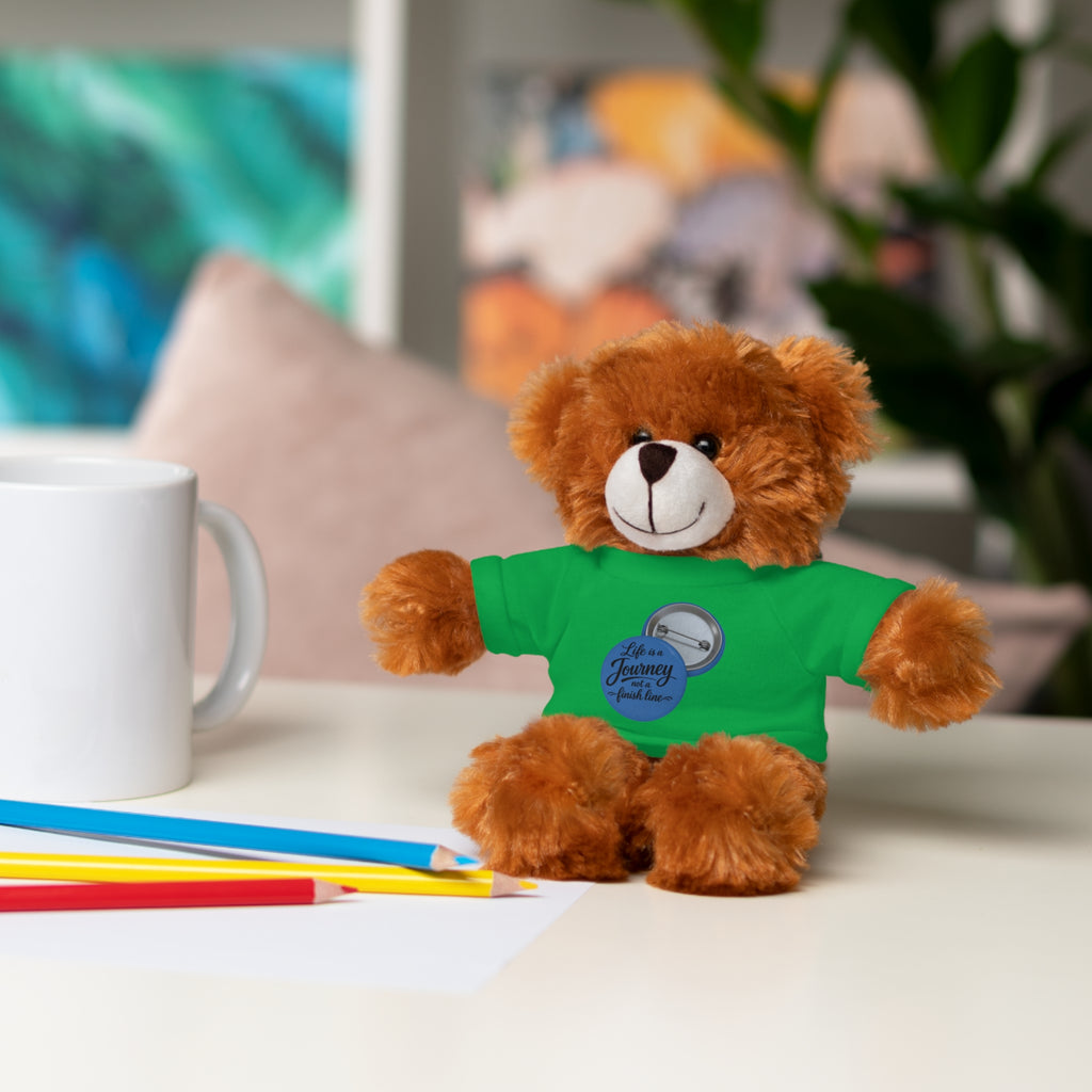 Personalized Teddy Bear with Custom Tee — Cute Plush Gift for Kids & Occasions