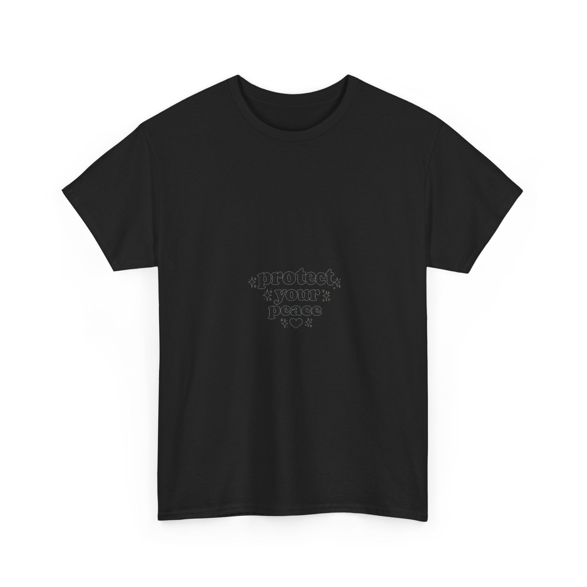Protect Your Peace T‑Shirt — Minimalist Self‑Care Tee