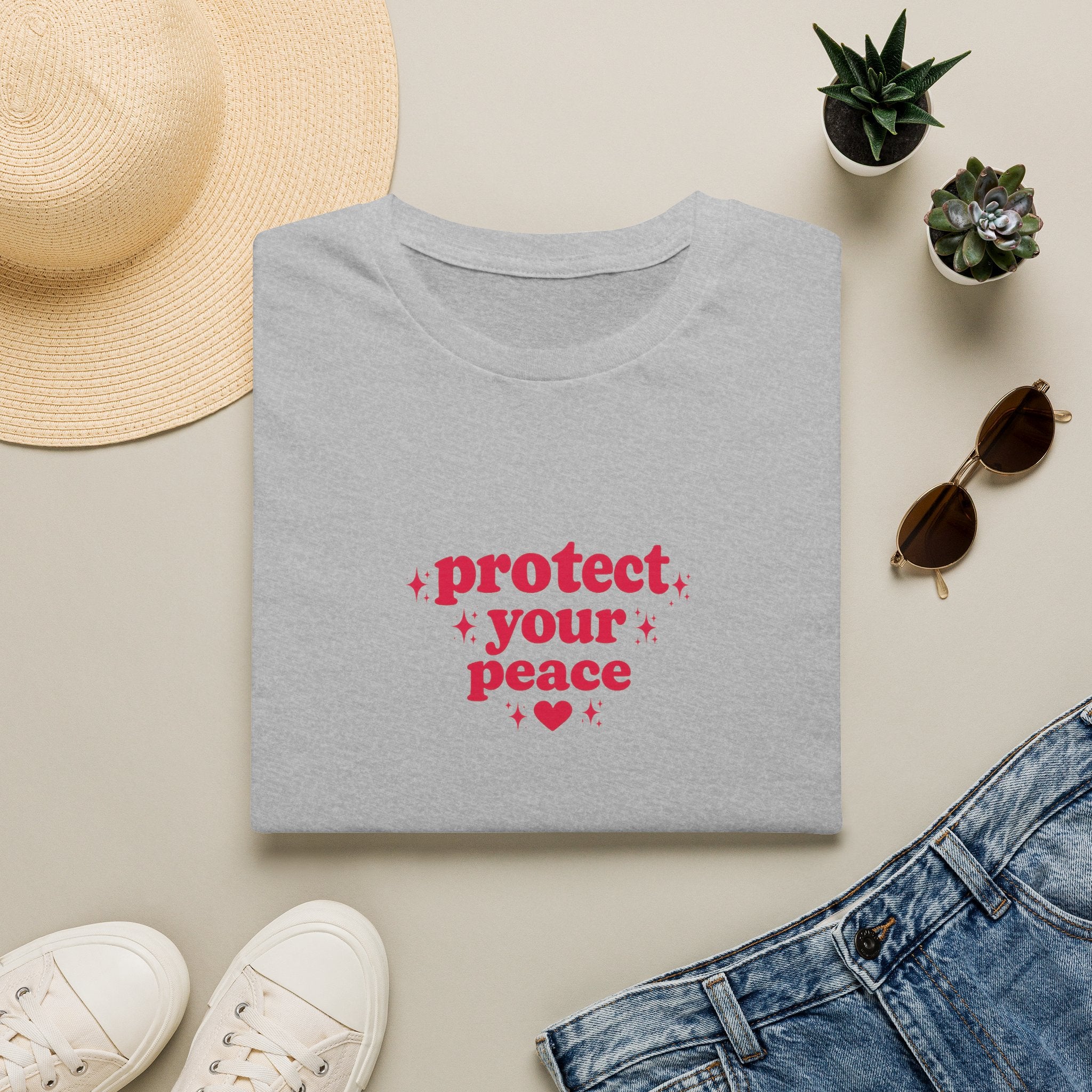 Protect Your Peace T-Shirt — Self-Care Graphic Tee
