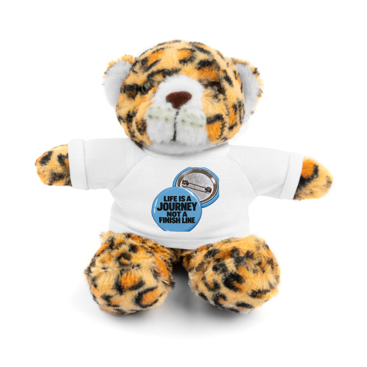 Plush Teddy Bear with Custom Tee — Cute Gift for Kids & Romantic Occasions