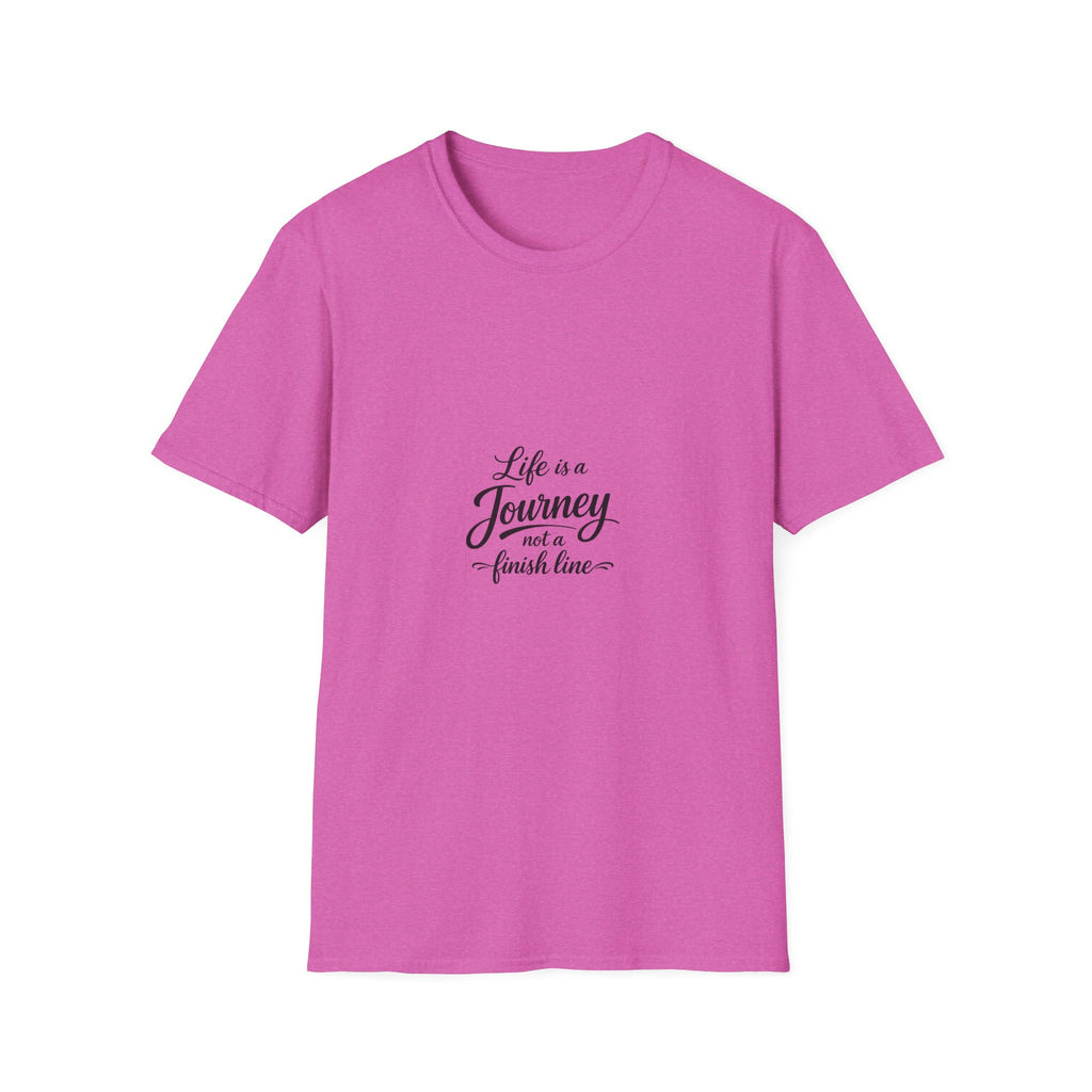 Life Is a Journey T-Shirt2 – Minimal Inspirational Quote Tee