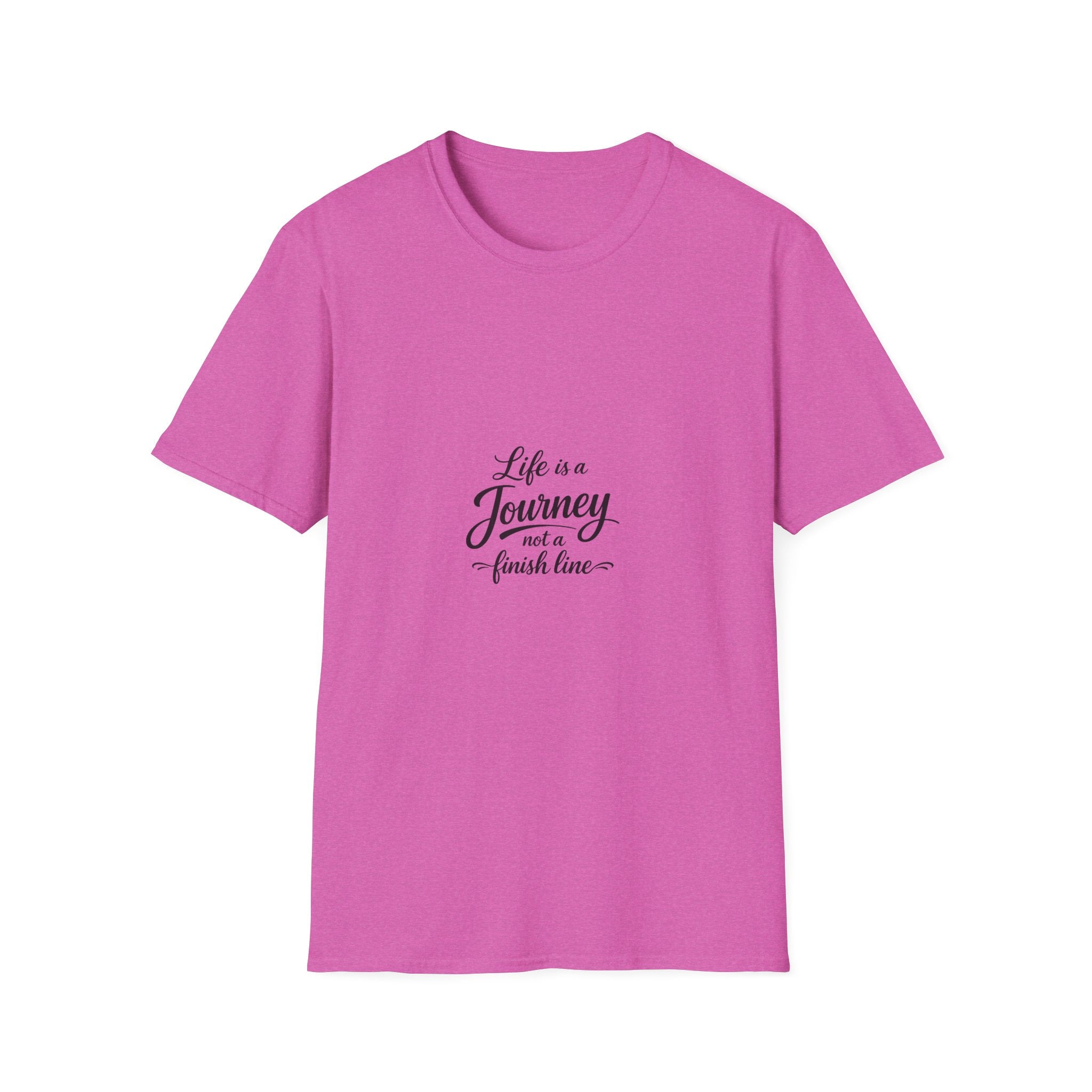 Life Is a Journey T-Shirt2 – Minimal Inspirational Quote Tee