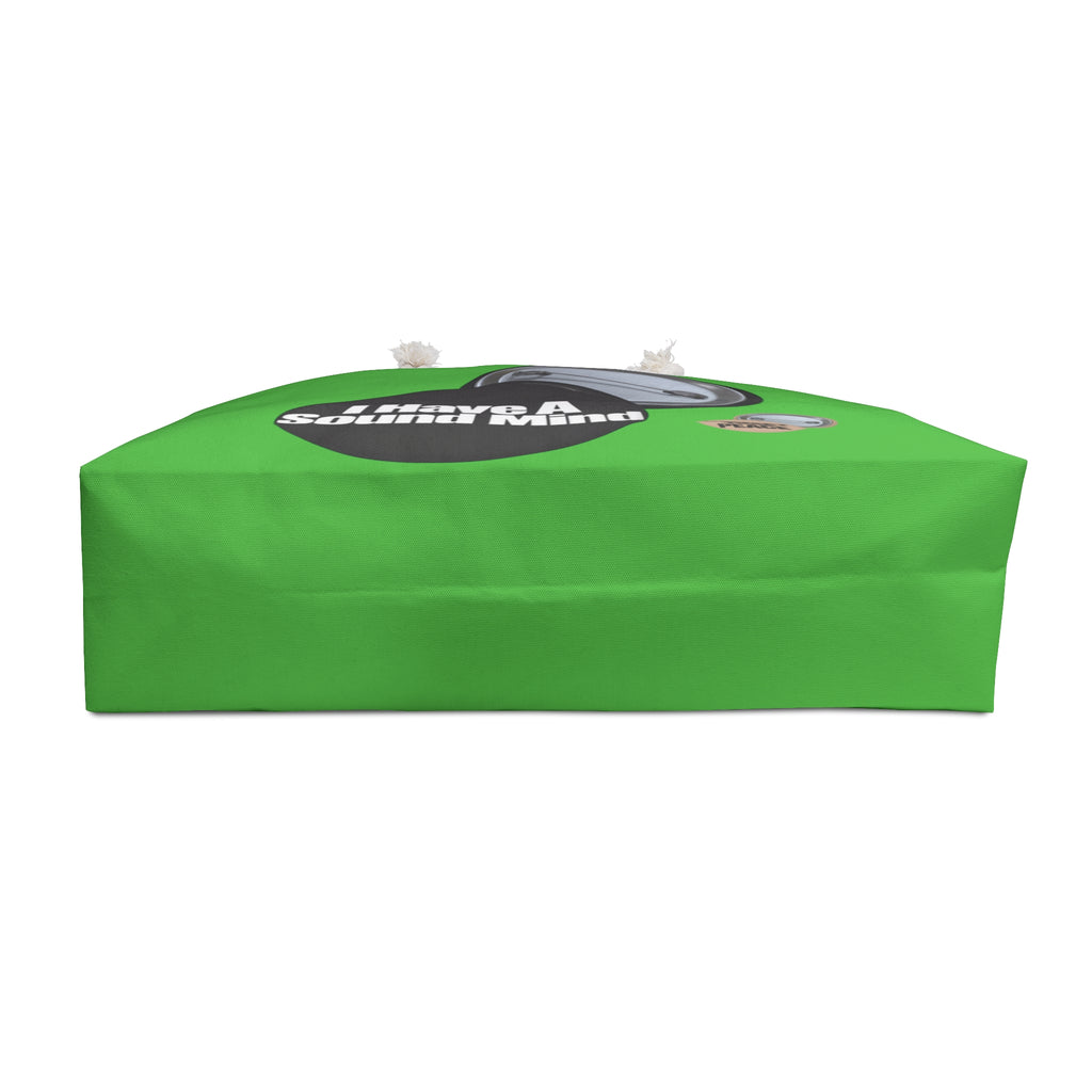 I Have a Sound Mind Green Weekender Bag