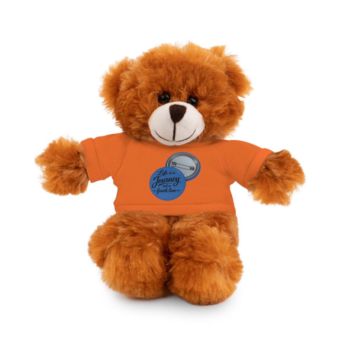 Personalized Teddy Bear with Custom Tee — Cute Plush Gift for Kids & Occasions