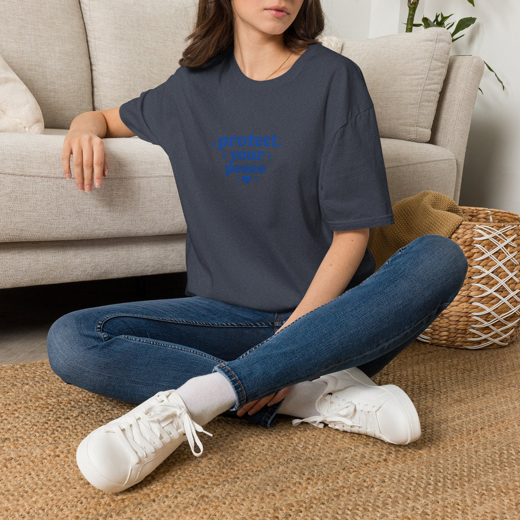 Protect Your Peace T-Shirt — Positive Self-Care Graphic Tee