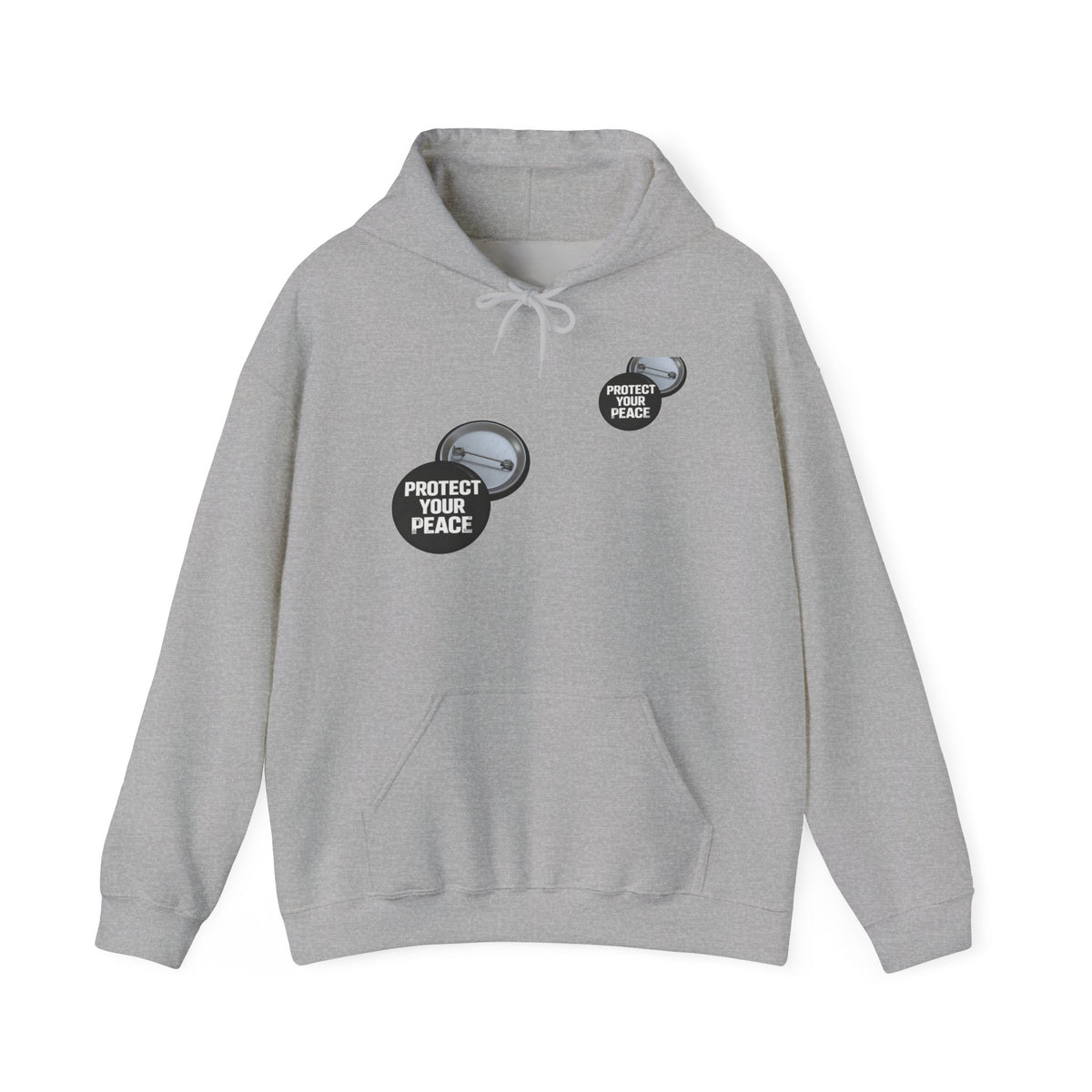 Protect Your Peace Hoodie —  Graphic design  White Pullover